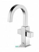 Змішувач для раковини вертикальний двухвентильний Tres Cuadro-Tres хром 108605