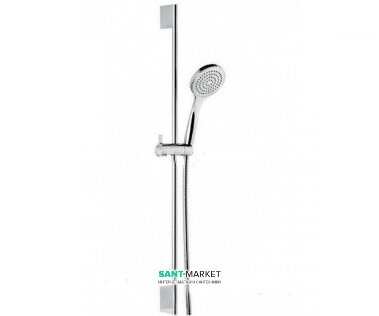 Душевой гарнитур Emmevi Nefer со штангой и ручным душем хром CO 2767