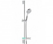 Душевой гарнитур Emmevi Nefer со штангой и ручным душем хром CO 2767