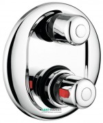 Смеситель для душа Emmevi Pegaso термостатический встраиваемый хром CR96019