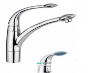 Смеситель для кухни Emmevi Trilly однорычажный синий CBL51007(синий)