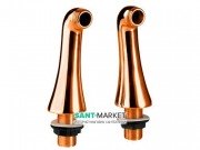 Адаптер Emmevi L140 для вертикального крепежа смесителей на борт ванны медь CO2849RA