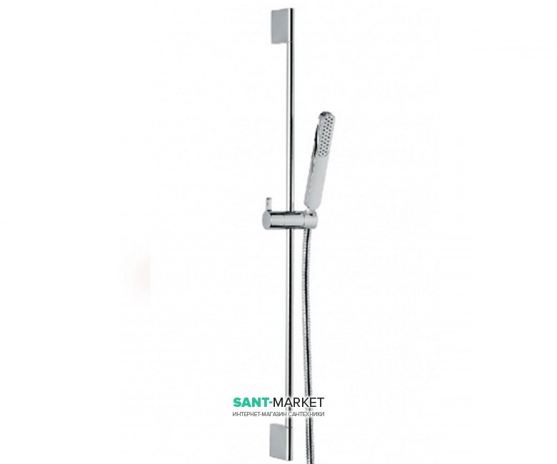 Душовий гарнітур Emmevi Nefer зі штангою і ручним душем хром CO 2766