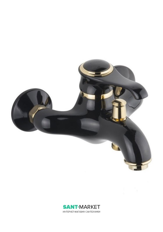 Змішувач для ванни Emmevi Tiffany змішувач чорний / золото NO6001