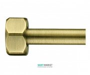 Жорстка підводка для змішувача Emmevi золото CO73101D OR