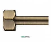 Жорстка підводка для змішувача Emmevi бронза CO73101 BR