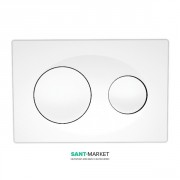 Панель смыва Koller Pool Grace White пластик белый GRACE WHITE