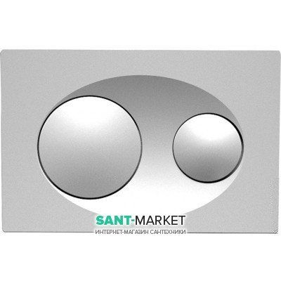 Панель смыва Koller Pool Grace Chrome пластик хром матовый GRACE MAT CHROME