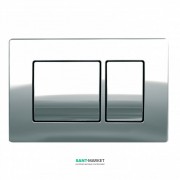 Панель смыва Koller Pool Kvadro Chrome пластик хром глянцевый KVADRO CHROME