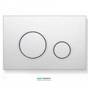 Панель смыва Koller Pool Twin White пластик белый TWIN WHITE