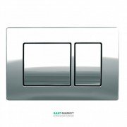 Панель смыва Koller Pool Kvadro Chrome пластик хром глянцевый KVADRO CHROME