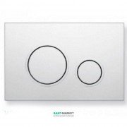 Панель смыва Koller Pool Twin White пластик белый TWIN WHITE