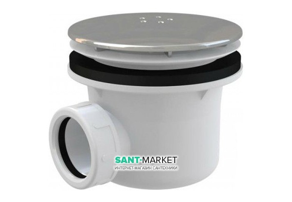 Сифон для душевого поддона Koller Pool LUX металл A49K (KP)