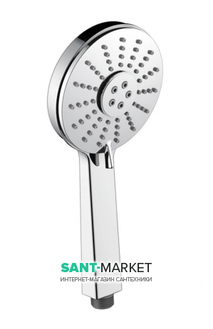 Душевая лейка Koller Pool пластик хром 3 режима SH529