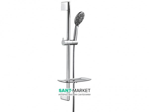 Душовий гарнітур Koller Pool Kvadro з полицею 3 режиму KR020