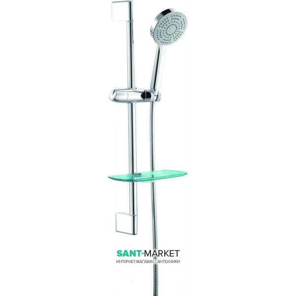 Душевой гарнитур Koller Pool Twin с полкой и ручным душем на 1 режим TN020
