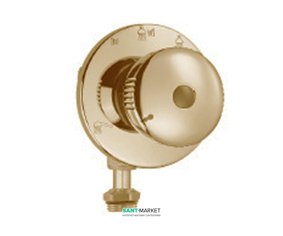 Перемикач потоку пятіходовой Bossini Bos бронза E6860000