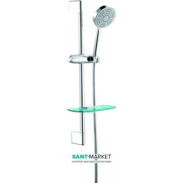 Душевой гарнитур Koller Pool Twin с полкой и ручным душем на 1 режим TN020