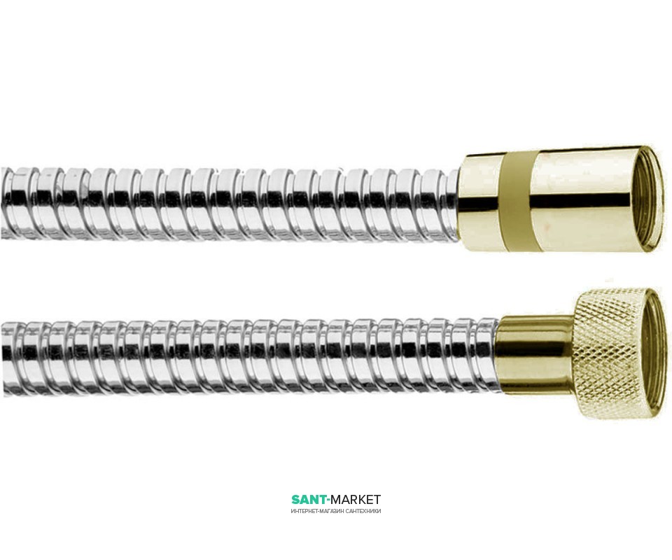 Душовою шланг Bossini Bos хром / золото A00048C0130004