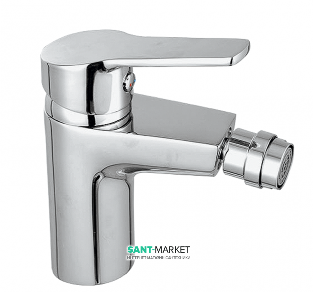 Змішувач для біде Koller Pool Kvadro змішувач хром з донним клапаном KR0300