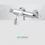 Смеситель для ванной Ideal Standard Marc Newson двухвентильный хром A9795AA