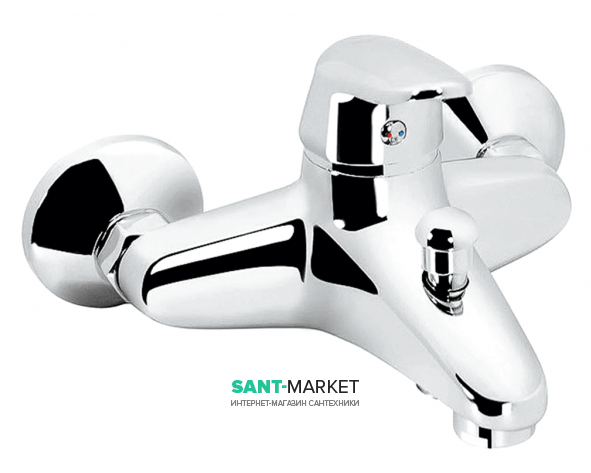 Смеситель для ванной Koller Pool Integro однорычажный хром NT0100