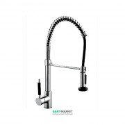 Смеситель для кухни Koller Pool Design Plus однорычажный с прорезиненным изливом латунь хром DS0700