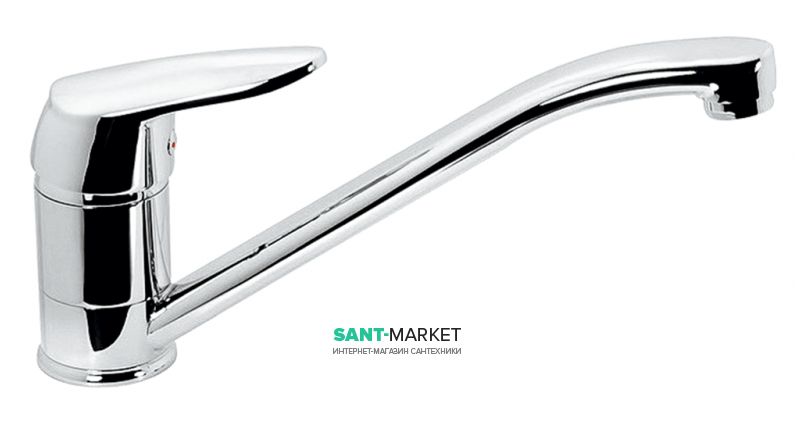 Смеситель для кухни Koller Pool Intergo однорычажный латунь хром NT0900