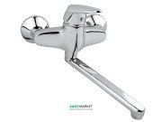 Смеситель для ванной Koller Pool Integro однорычажный хром NT0700