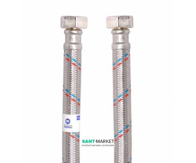 Гнучкий шланг для сантехніки Mateu Fil-Nox Gigante B-В 3/4 '60 см 705060026 / UKR