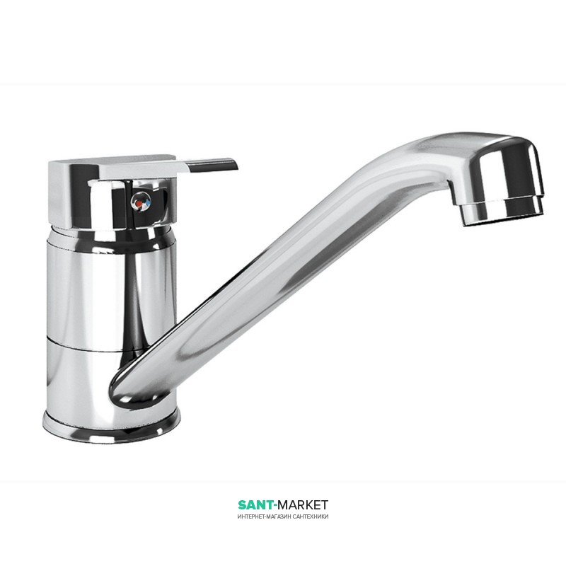 Смеситель для кухни Koller Pool Round однорычажный хром RN0900