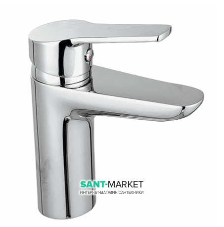 Змішувач для раковини Koller Pool Kvadro з донним клапаном змішувач хром KR0200