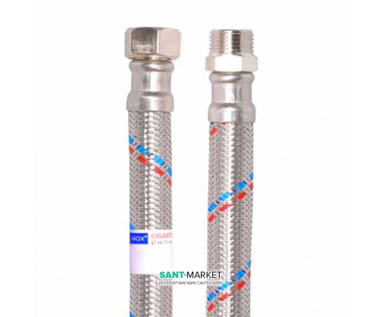 Гибкий шланг для сантехники Mateu Fil-Nox Gigante H-В 1/2' 60 см 705060001/UKR