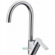 Смеситель для кухни Koller Pool Kvadro Arc  однорычажный хром KA0500