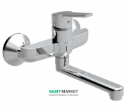 Смеситель для ванной Koller Pool Kvadro однорычажный хром KR0700