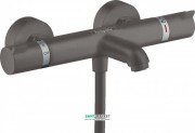 Термостат для ванни Hansgrohe Ecostat Comfort латунь чорний хром шліфований 13114340