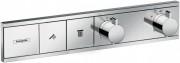 Термостат для скрытого монтажа на 2 функции Hansgrohe RainSelect хром 15380000