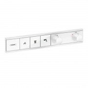 Термостат для скрытого монтажа на 3 функции Hansgrohe RainSelect белый матовый 15381700
