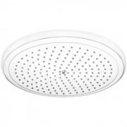 Верхний душ Hansgrohe Croma 280 Air 1jet EcoSmart круглый металл белый матовый 26221700
