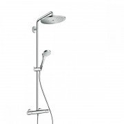 Верхний душ Hansgrohe Croma 280 круглый металл черный матовый 26220670