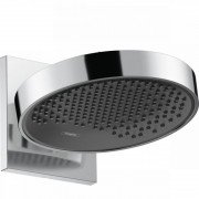 Верхний душ Hansgrohe Rainfinity 250 1jet с настенным креплением хром/графит 26226000