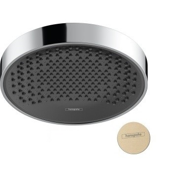 Верхній душ Hansgrohe Rainfinity 250 1jet круглий метал бронза шліфована 26228140