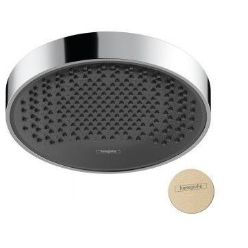 Верхній душ Hansgrohe Rainfinity 250 1jet EcoSmart круглий метал бронза шліфована 26229140