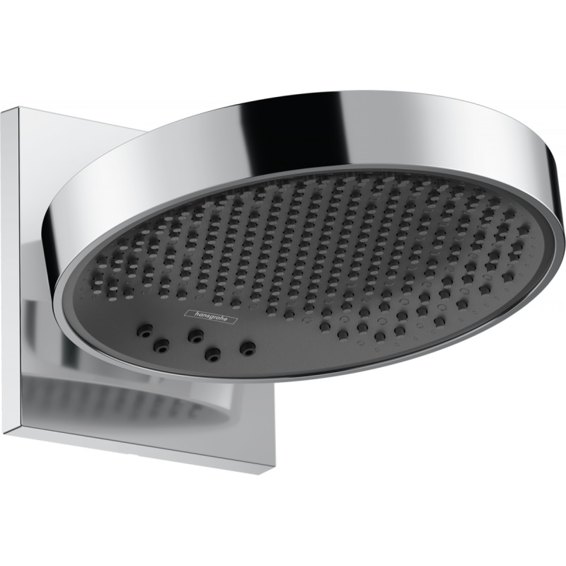 Верхний душ Hansgrohe Rainfinity 250 3jet с настенным креплением хром/графит 26232000