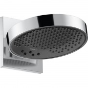 Верхній душ Hansgrohe Rainfinity 250 3jet з настінним кріпленням хром / графіт 26232000