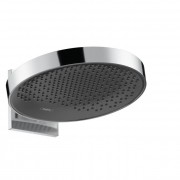 Верхний душ Hansgrohe Rainfinity 360 1jet с настенным креплением бронза шлифованная/графит 26230140