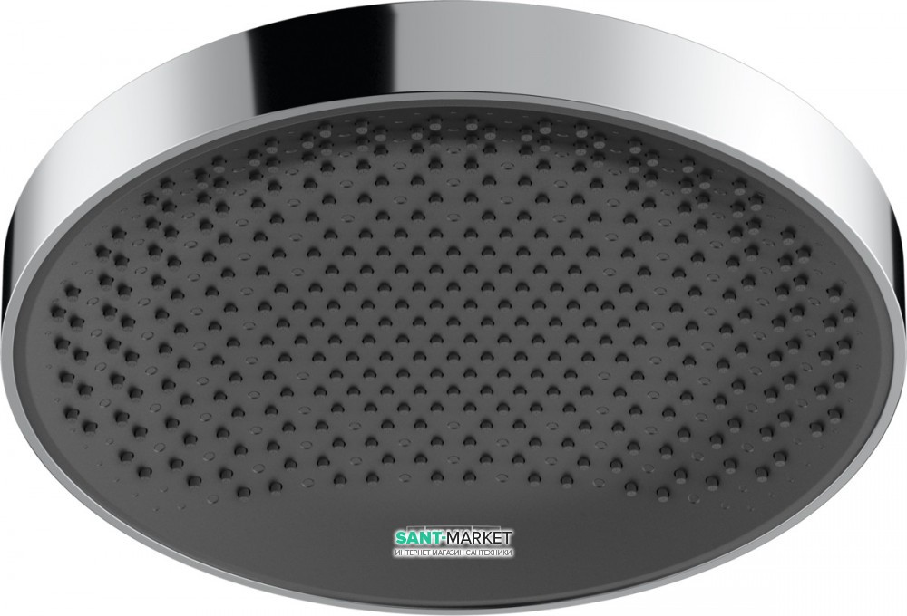 Верхній душ Hansgrohe Rainfinity 360 1jet круглий метал хром / графіт 26231000
