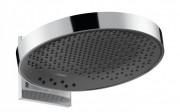 Верхній душ Hansgrohe Rainfinity 360 3jet з настінним кріпленням чорний матовий / графіт 26234670
