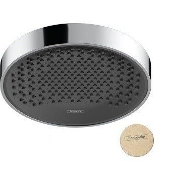 Верхний душ Hansgrohe Rainfinity 250 1jet круглый металл бронза шлифованная 26228140