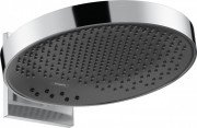 Верхний душ Hansgrohe Rainfinity 360 3jet с настенным креплением черный хром шлифованный/графит 26234340